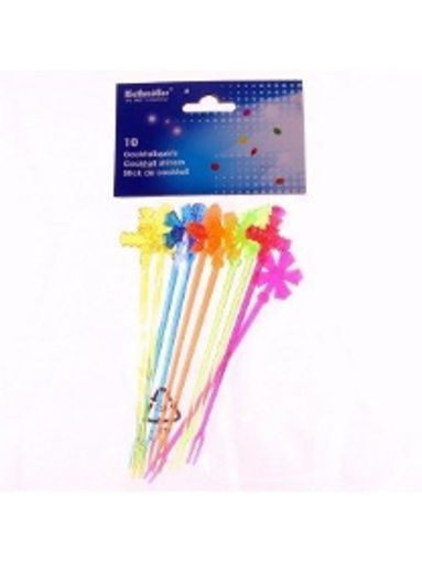 Picture of COCKTAIL STIRRERS ASSORTED 15.5CM - 10PK